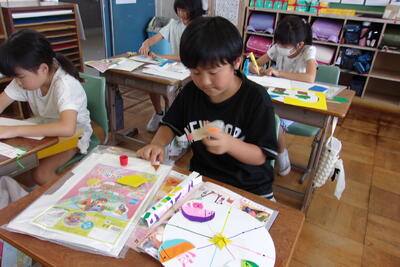 遊園地のメリーゴーランドを作るよ
