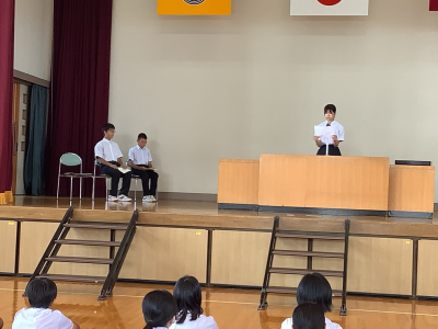 3年1組_総合_鈴木　仁子_2学期始業式写真_7
